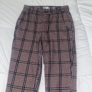 Girls Ultra-High Rise Plaid Super Skinny Pants